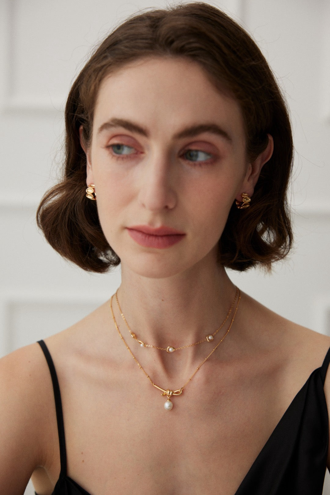 Coco Bow chain necklace