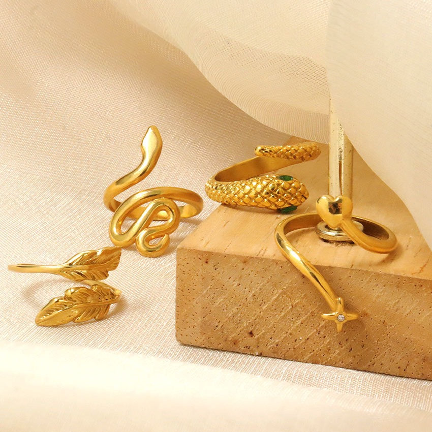 Shooting star ring