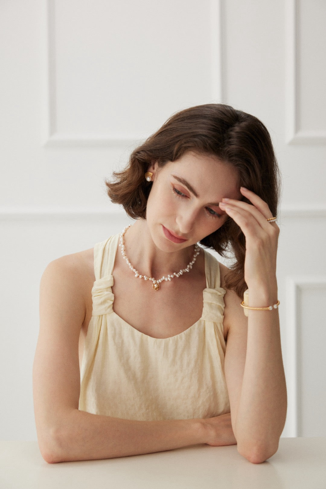 Camellia signature Pearl necklace