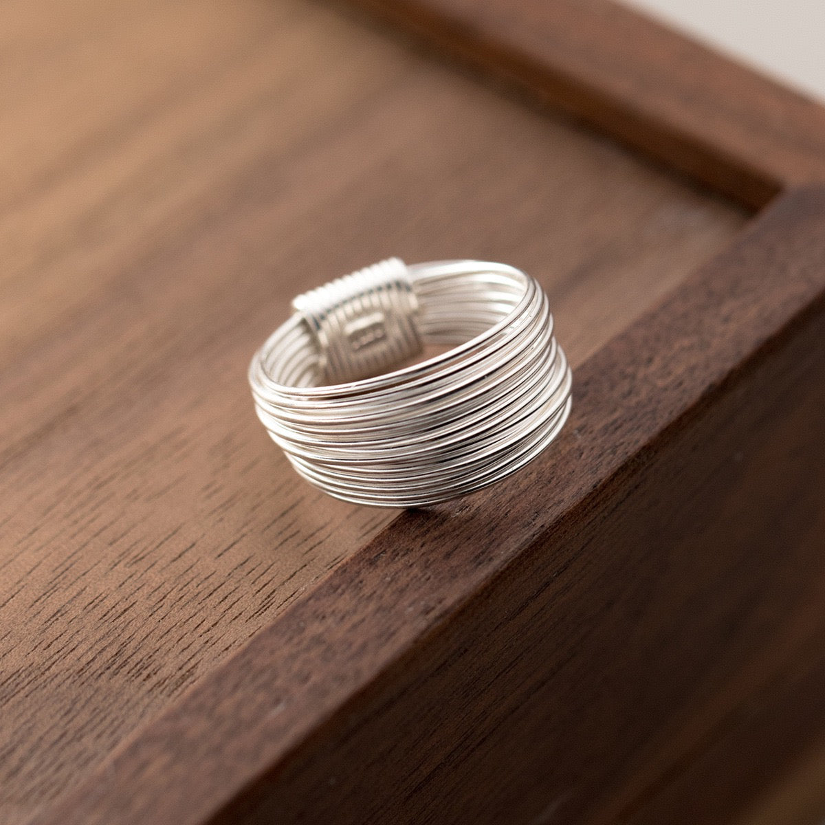 Sterling silver wire rings