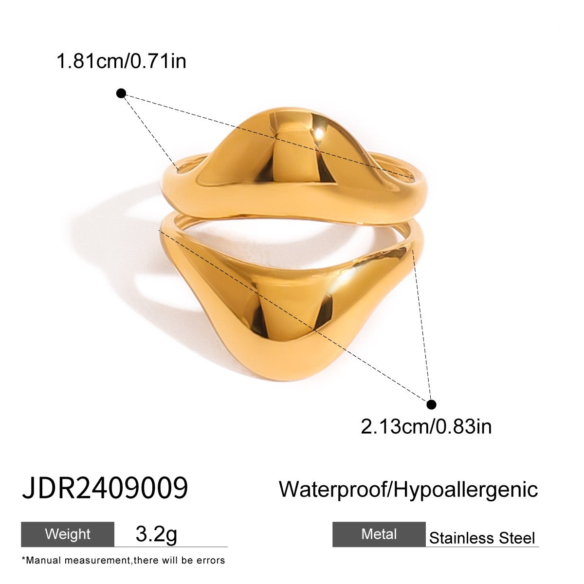 Chelsea Abstract concept rings
