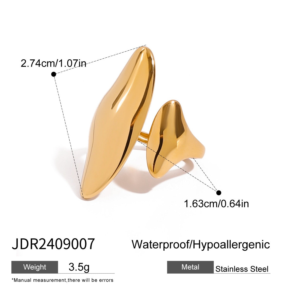 Chelsea Abstract concept rings