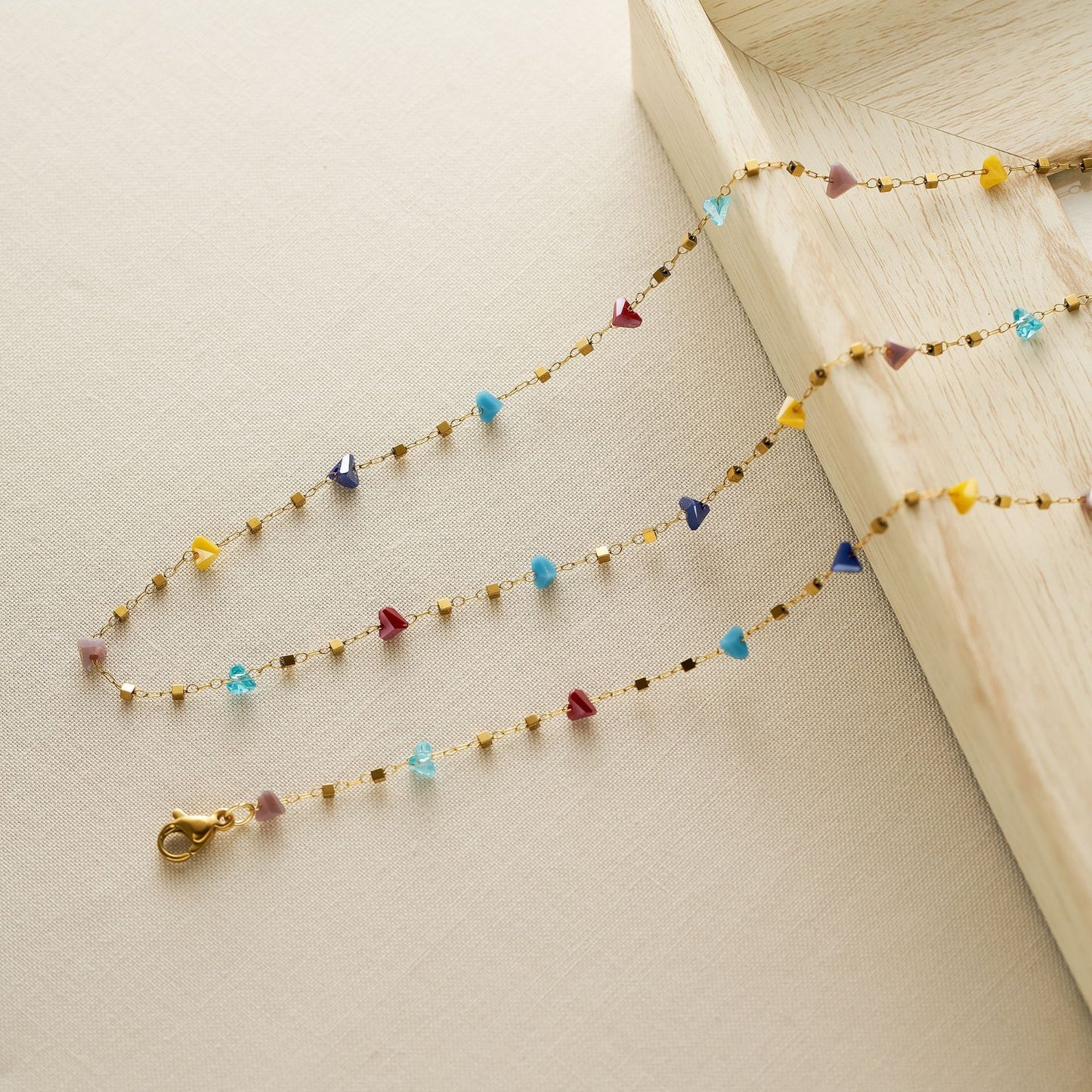 Rainbow stone set