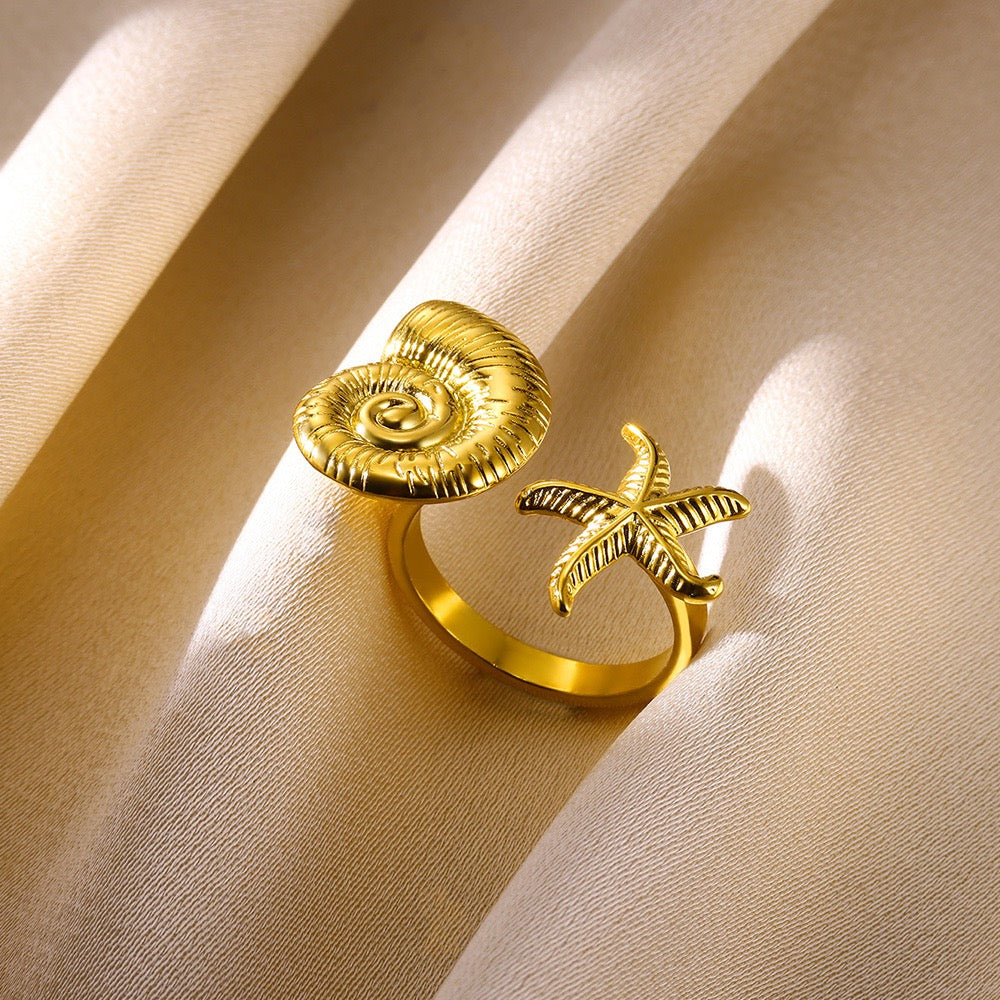 Starfish shell rings
