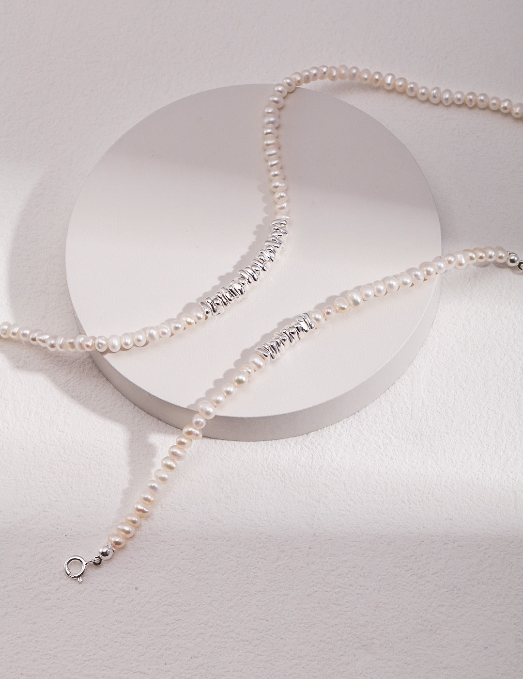 Golden nuggets Pearl set
