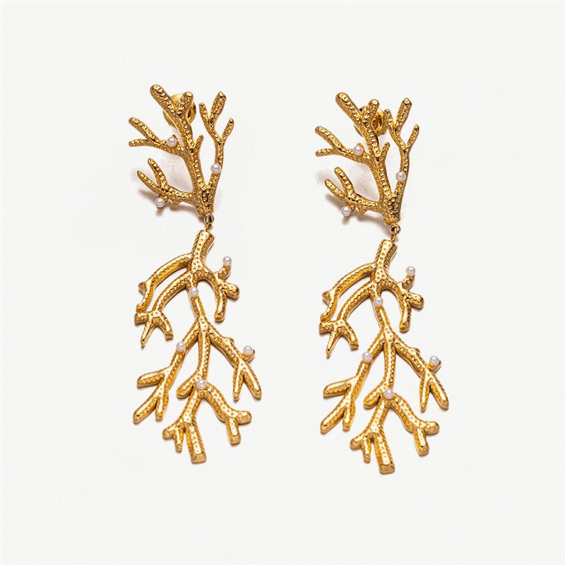 Ocean creatures earrings