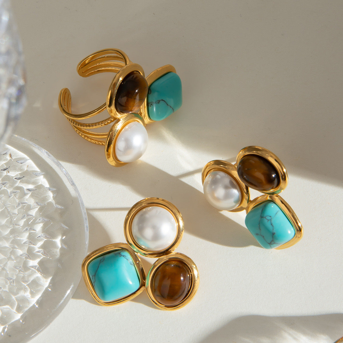 Largo blue stone sets