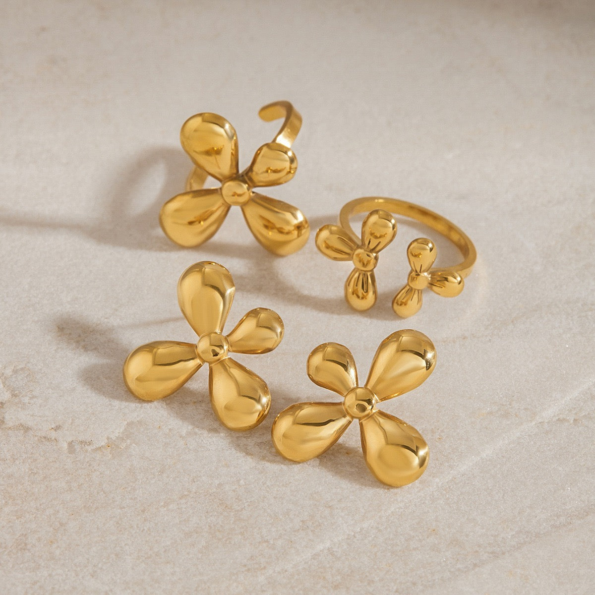Clover flower set