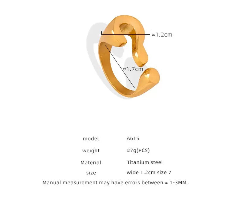 Question mark ring