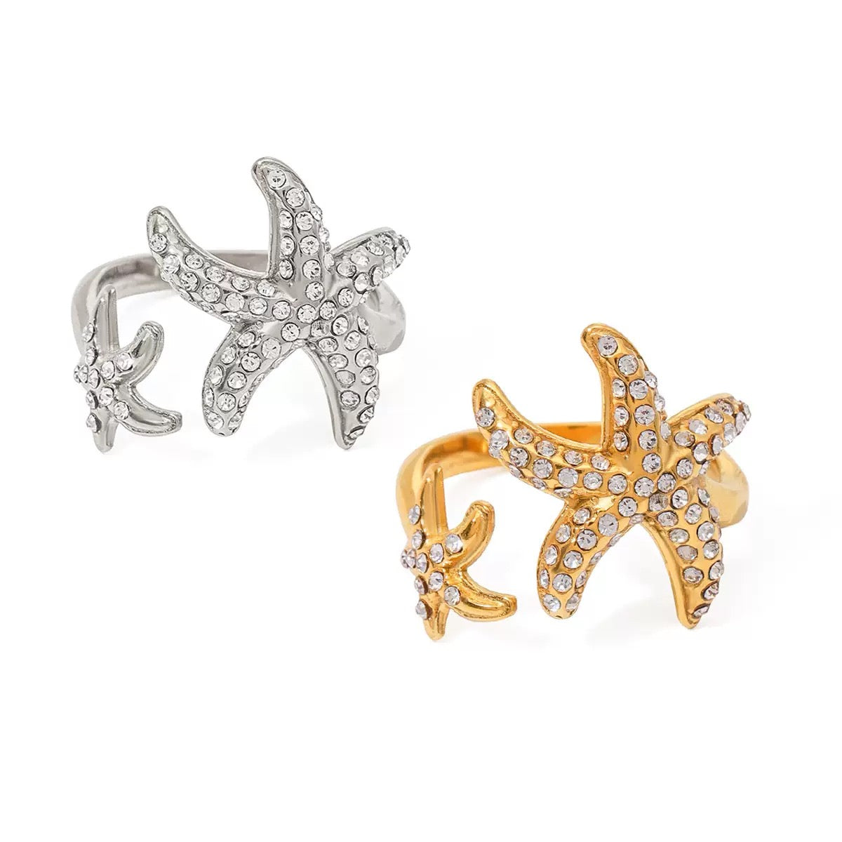 Turlock Shinning sea star rings