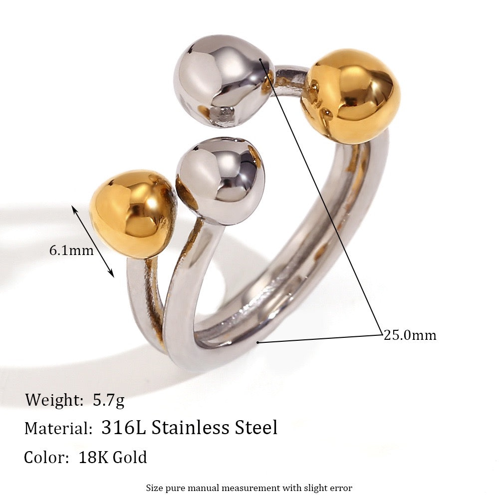 Splina Splash of the sea ring