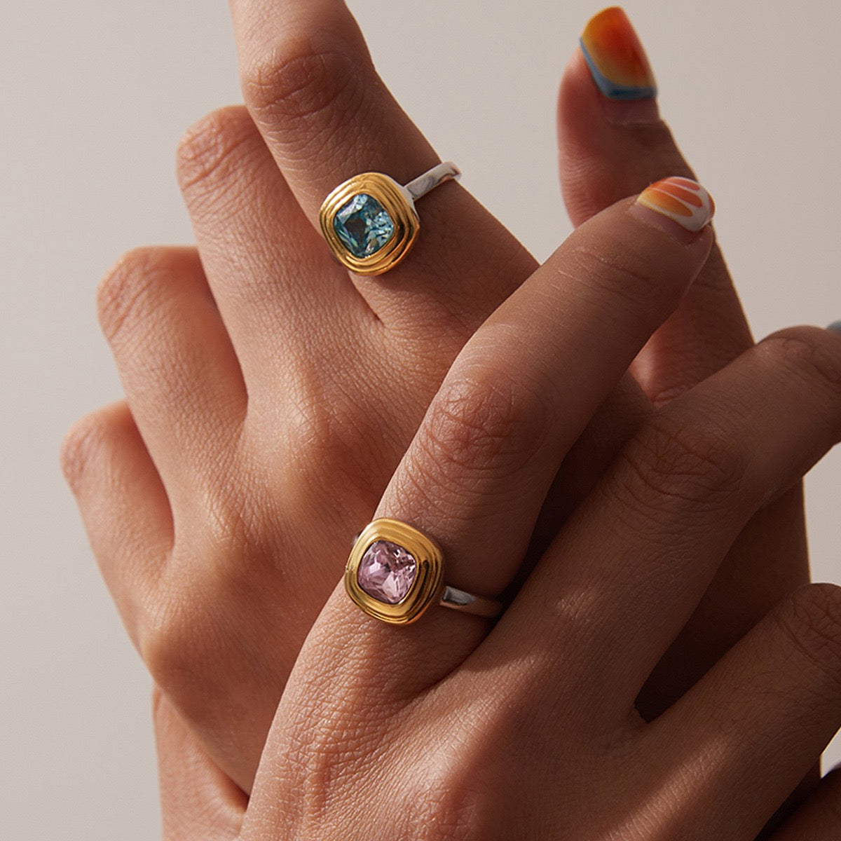 Square sugar rings