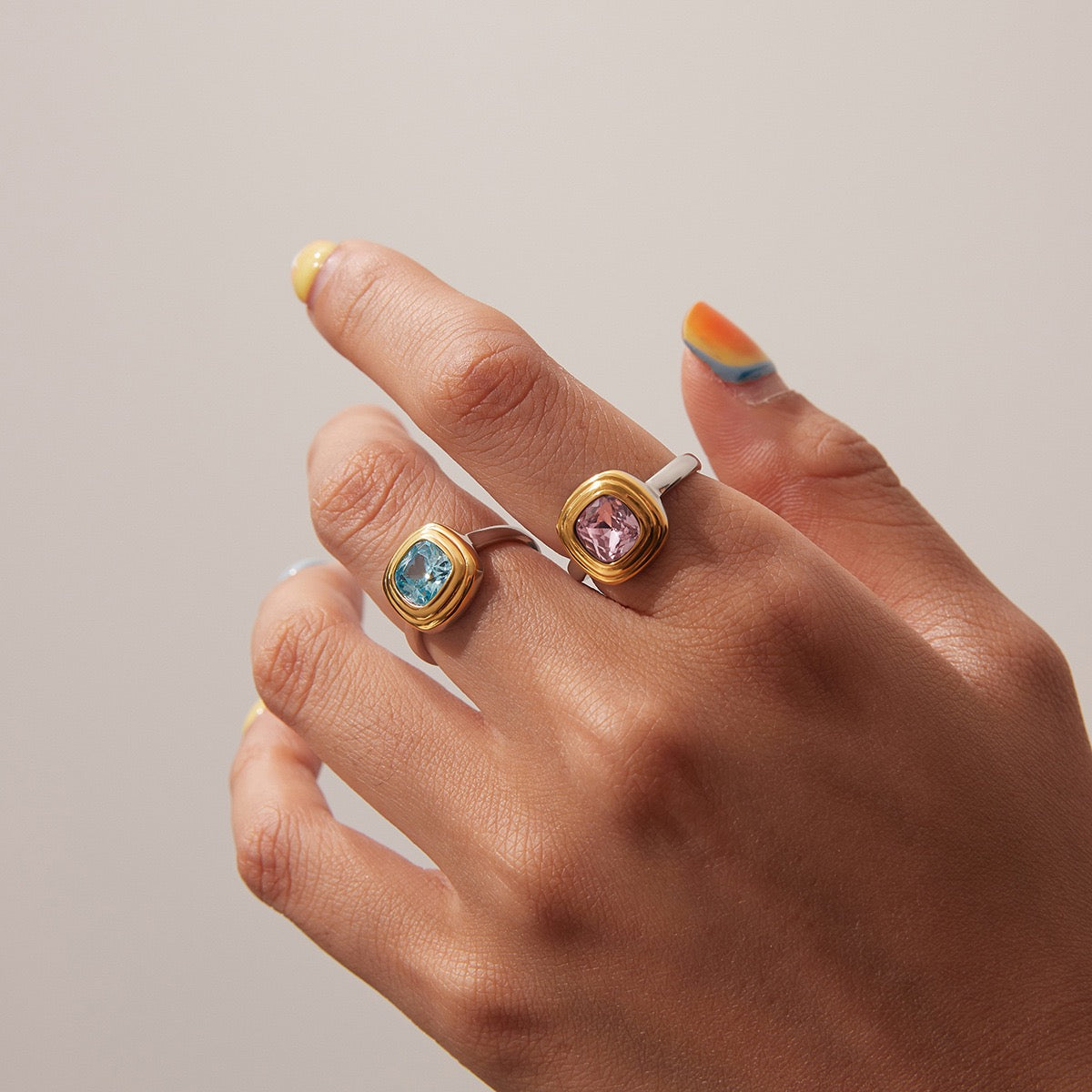 Square sugar rings