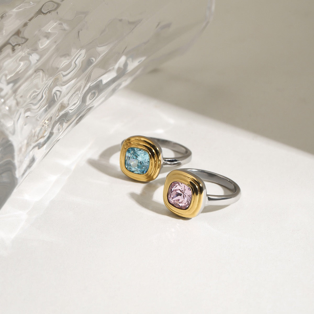 Square sugar rings