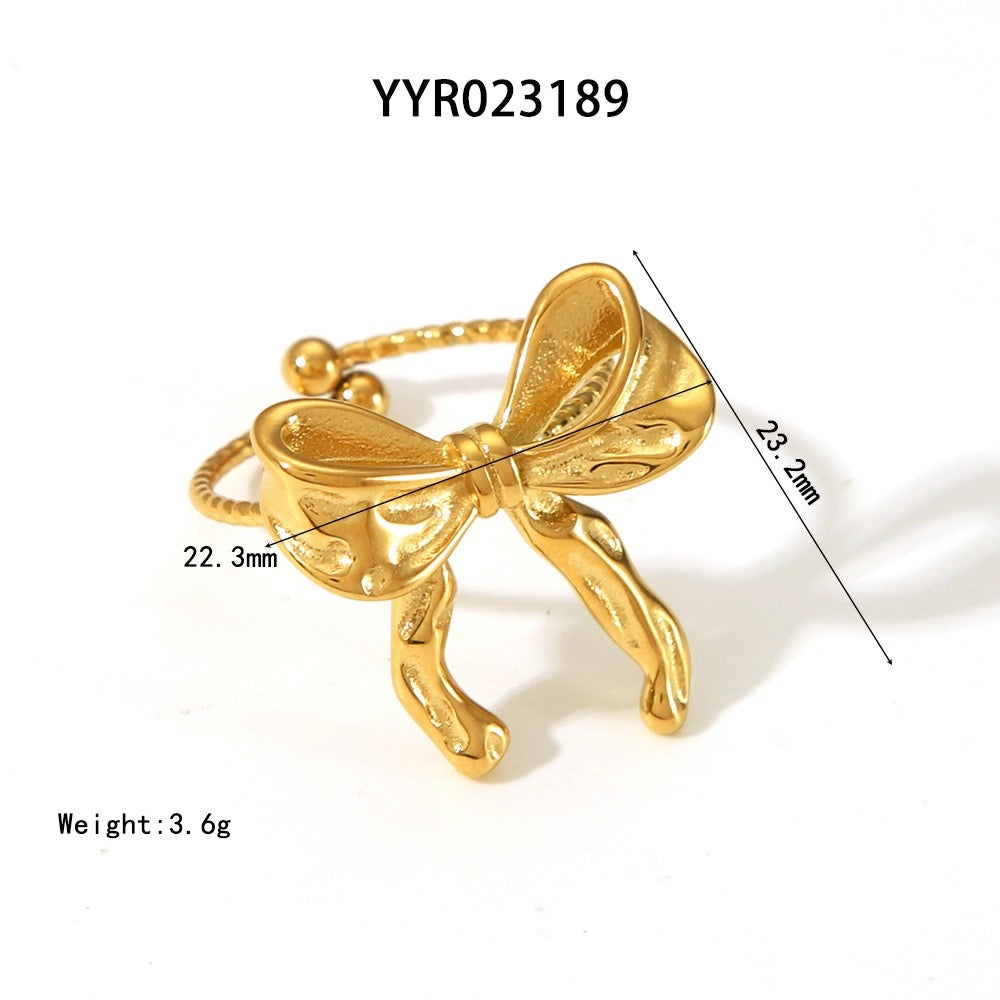 Elise Bow rings