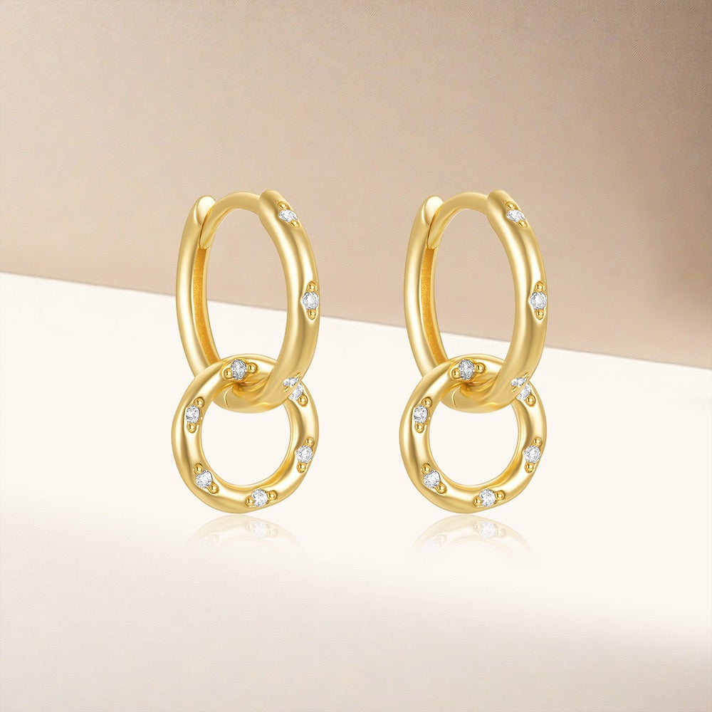 Westriah Dainty sterling silver earrings