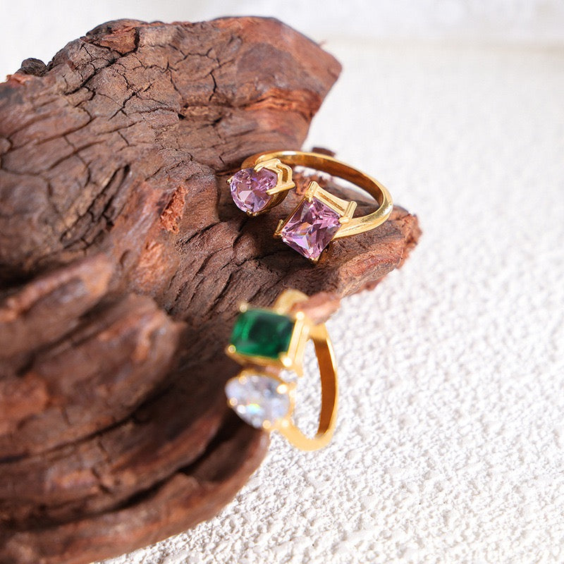 Hailey rock rings