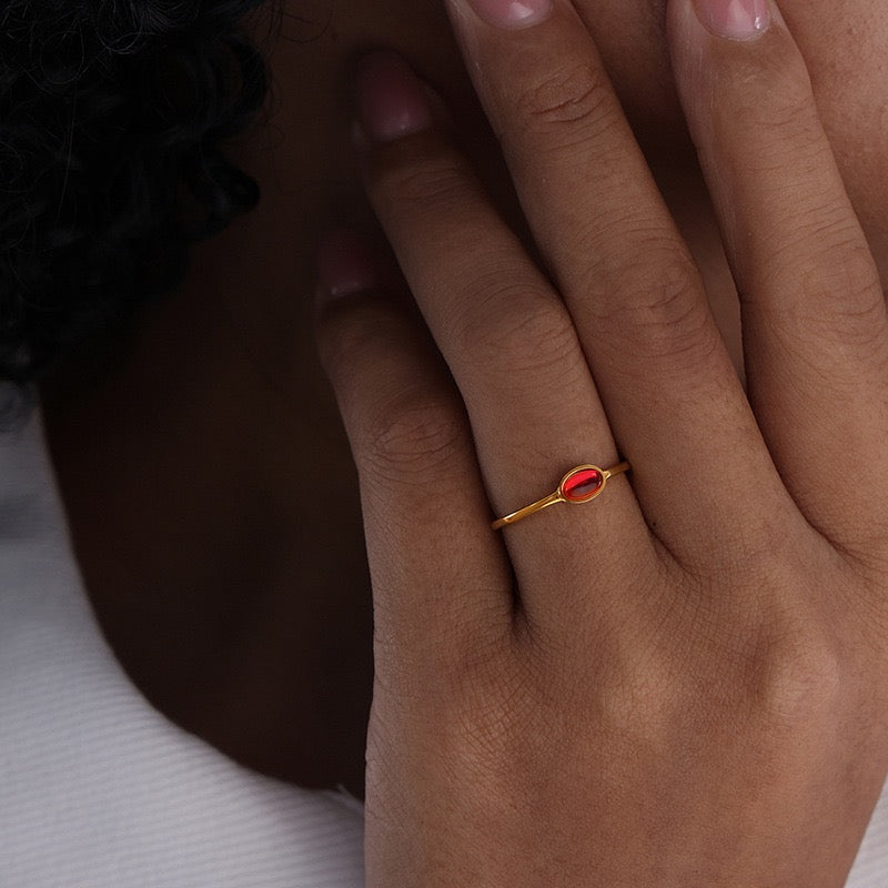 Heath dainty rings