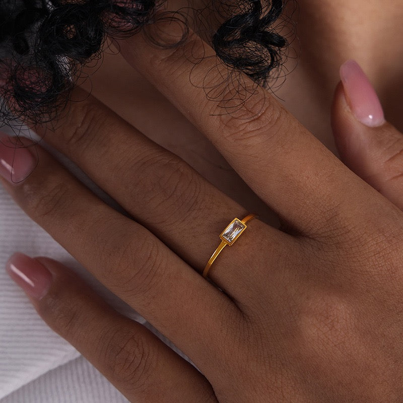 Heath dainty rings