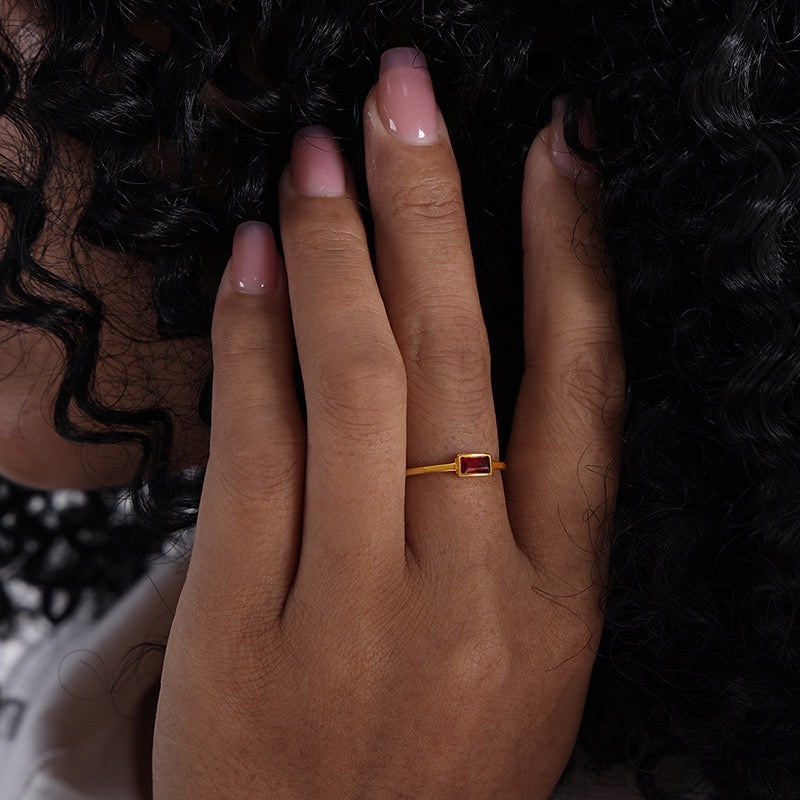 Heath dainty rings
