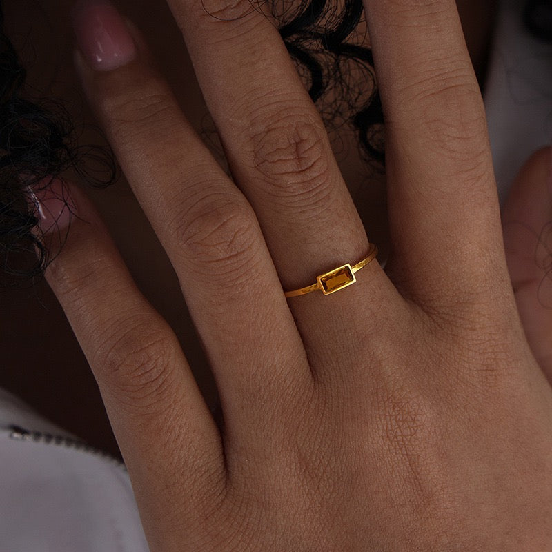 Heath dainty rings