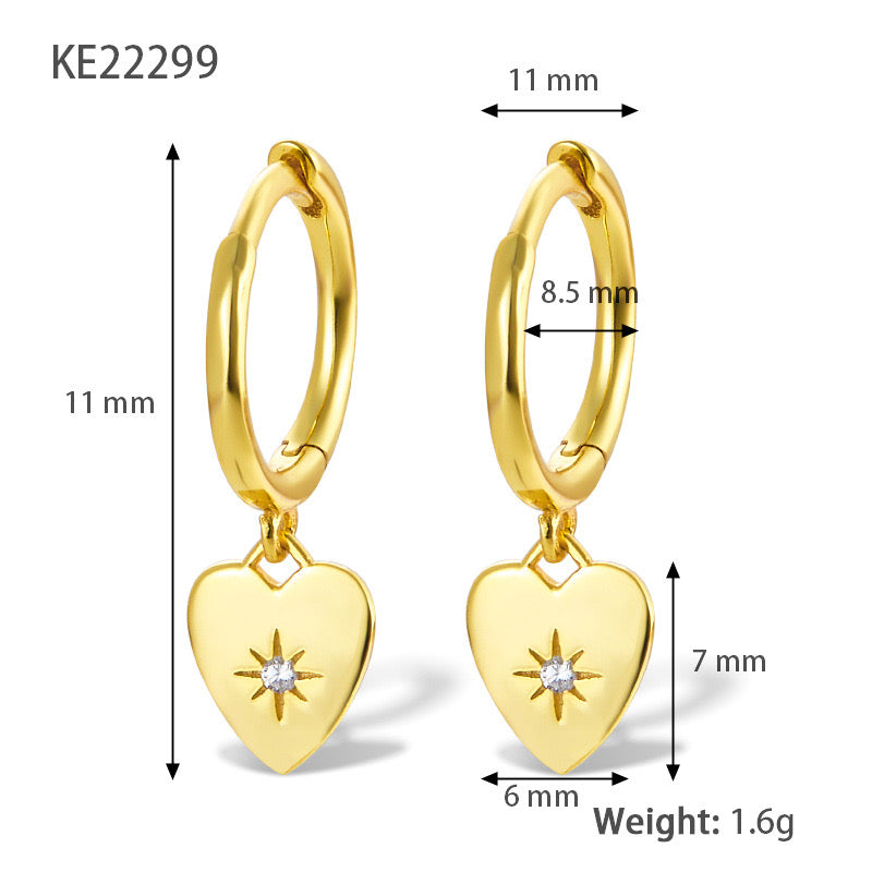 Zolie Dainty sterling silver earrings