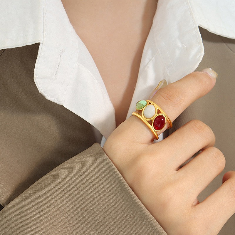 Darcy stone rings
