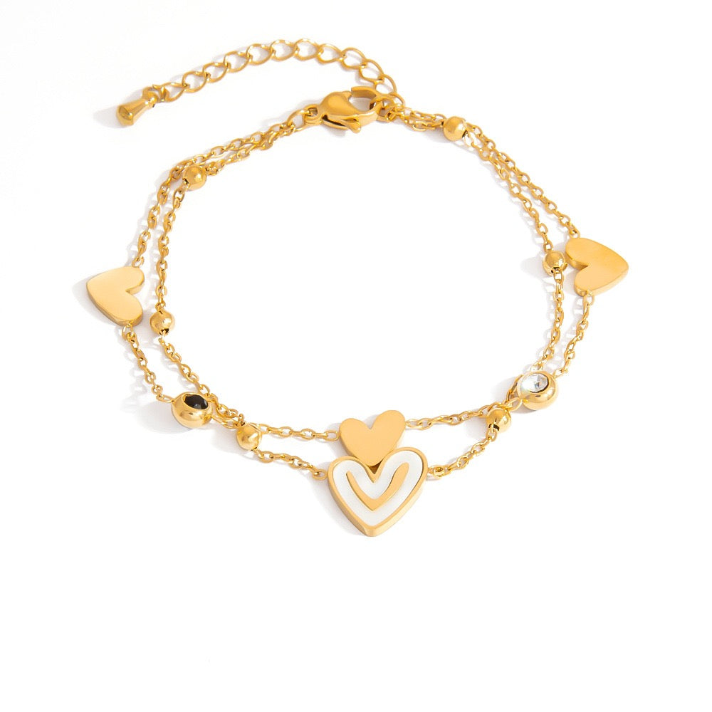 Layer bracelets