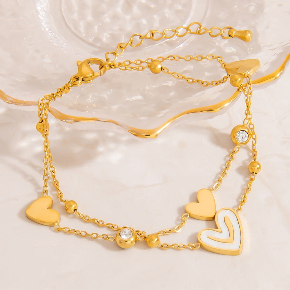 Layer bracelets