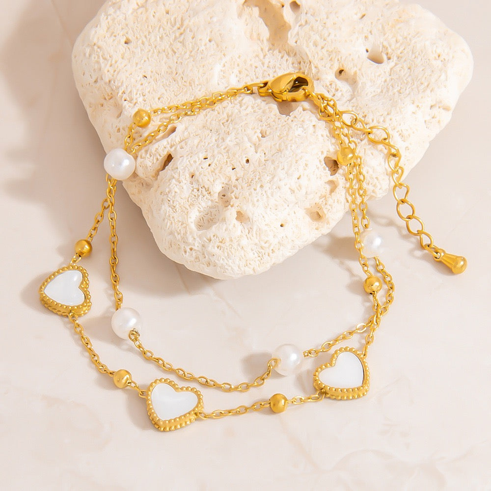 Layer bracelets