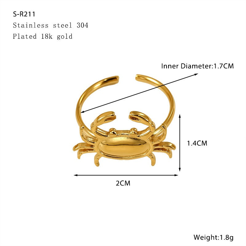 Iria Beach side rings collection