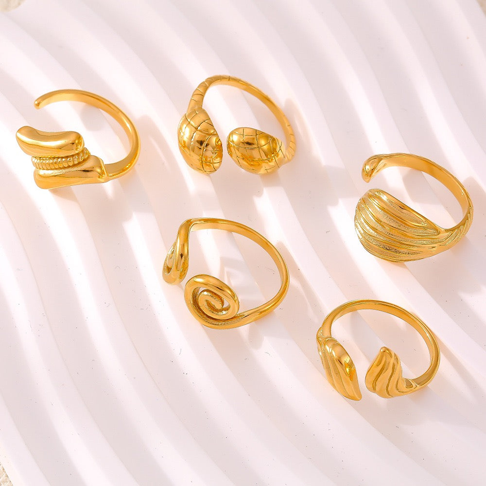 Joan Half wave rings