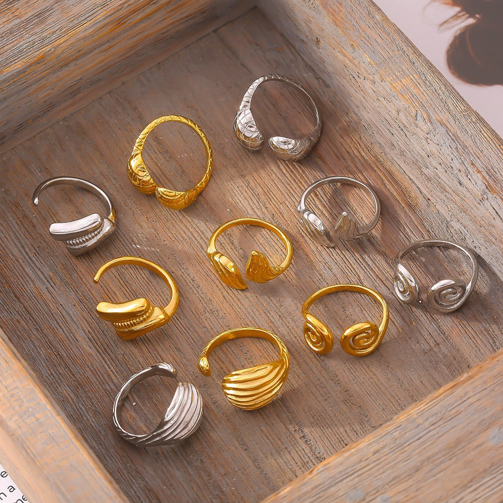 Joan Half wave rings