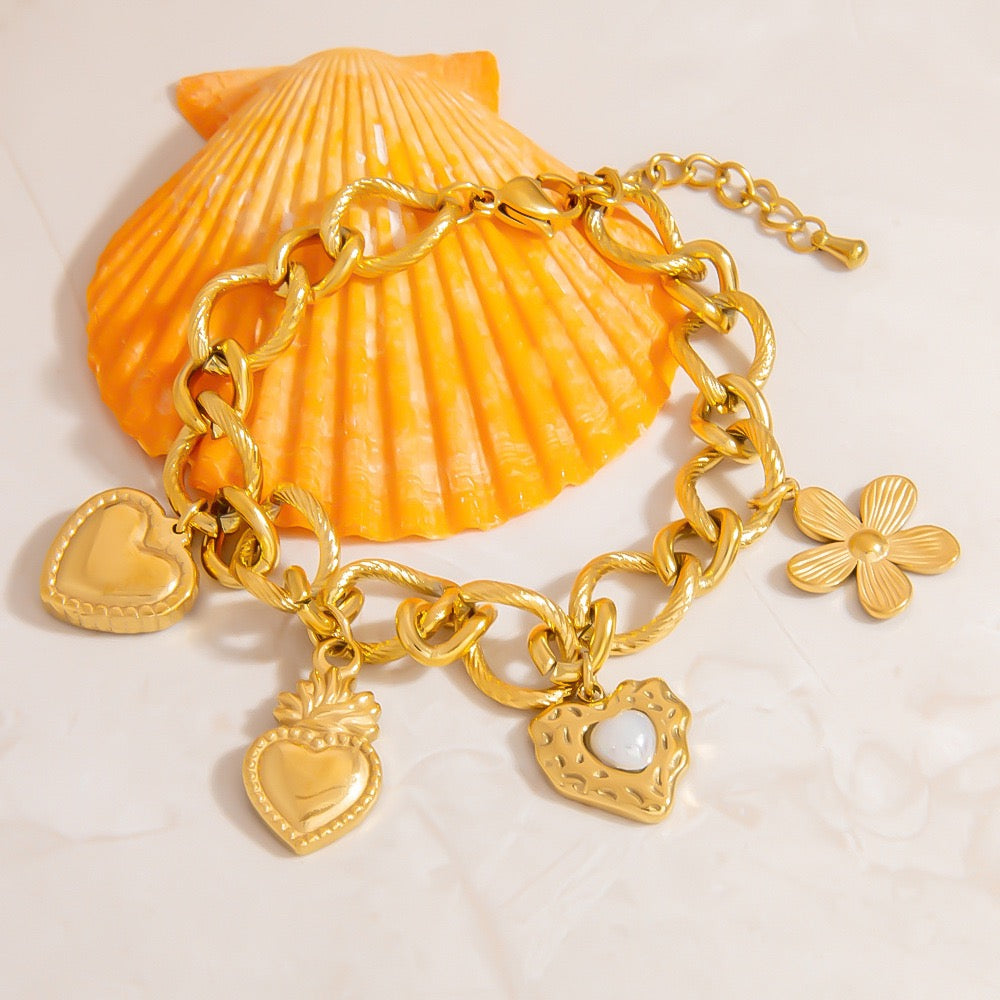 Big charm bracelets