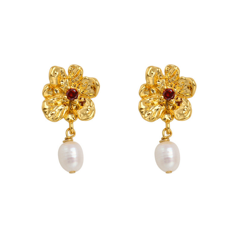 Julianna Rose freshwater pearls earrings