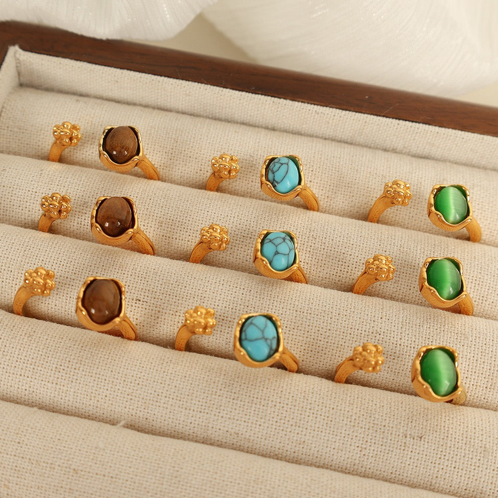 Dennis stone rings