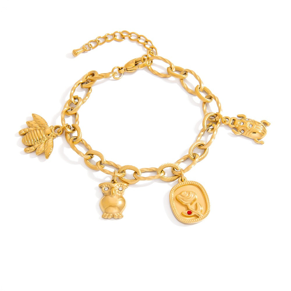 Big charm bracelets