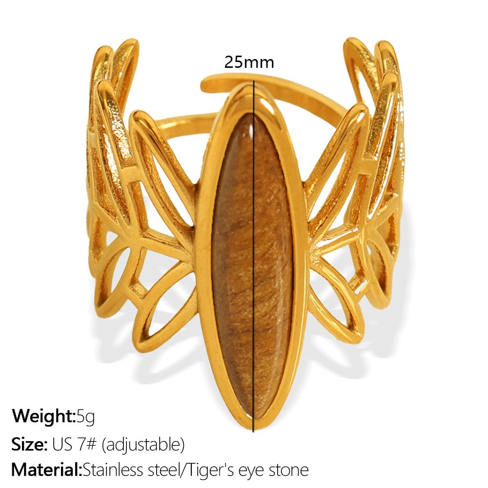 Kayo Natural stone rings
