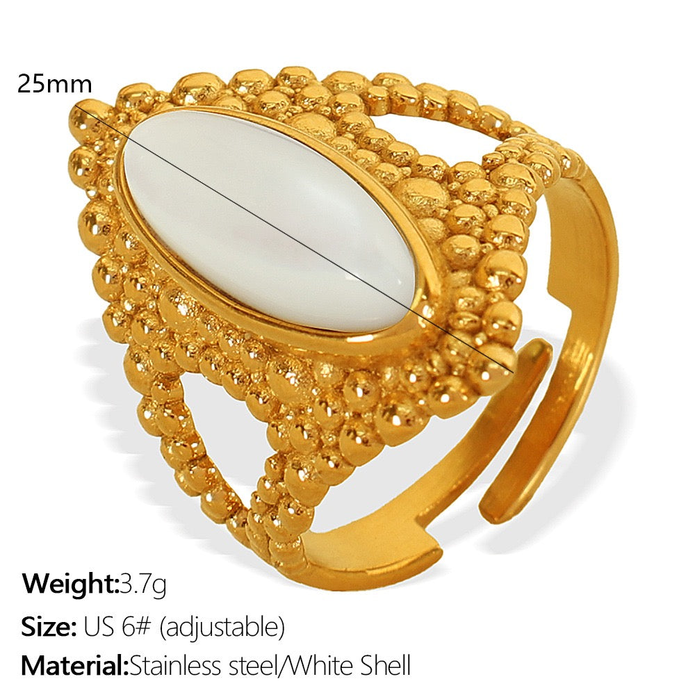 Kayo Natural stone rings