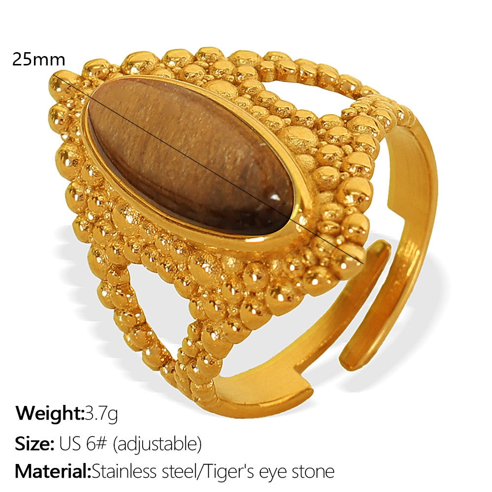 Kayo Natural stone rings