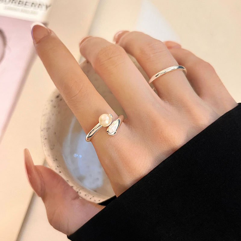 Mermaid sterling silver rings