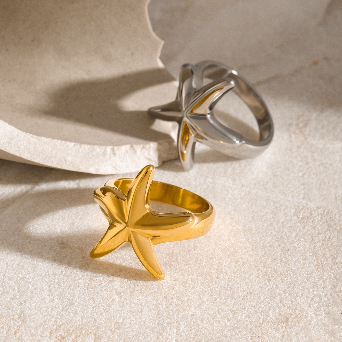 Fresiah Fat star rings