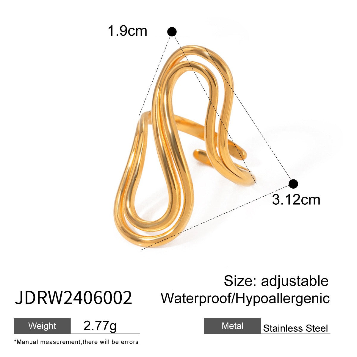 Elizabeth Lines wave rings