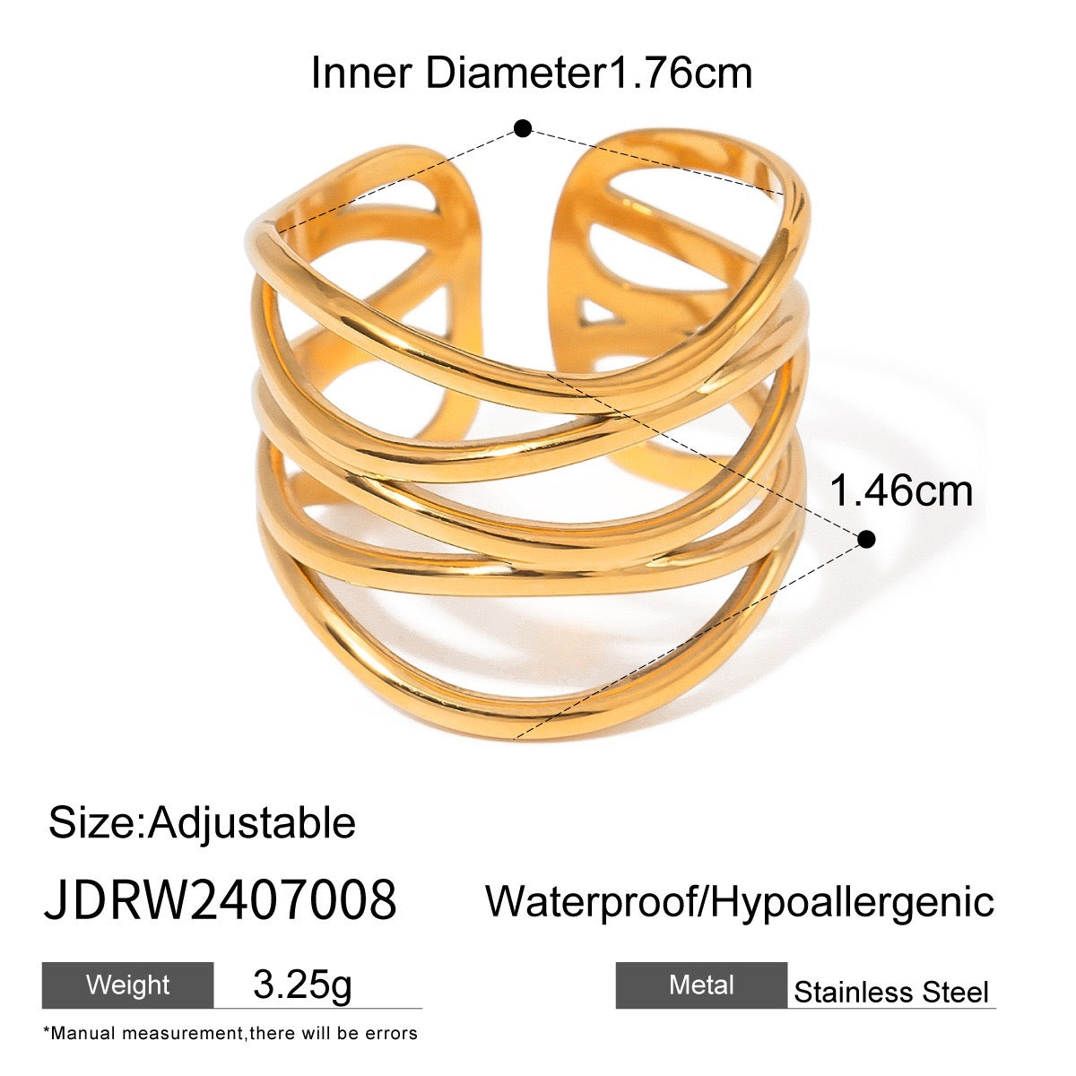 Elizabeth Lines wave rings