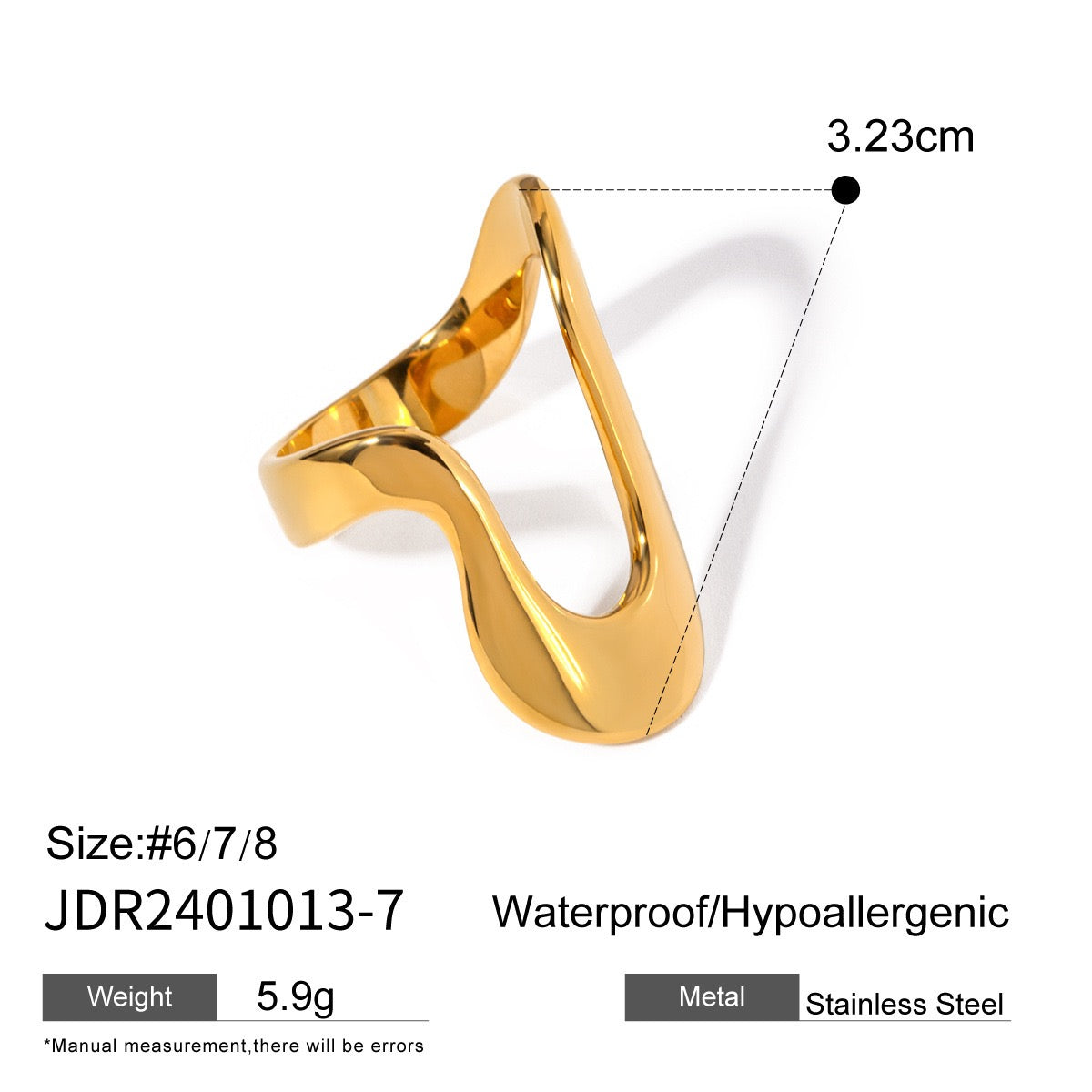Elizabeth Lines wave rings