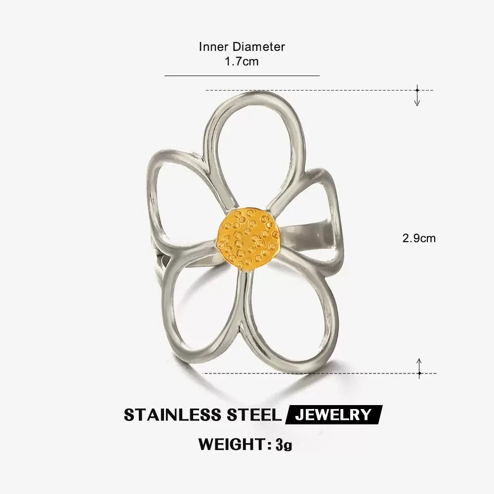 La vie flower ring