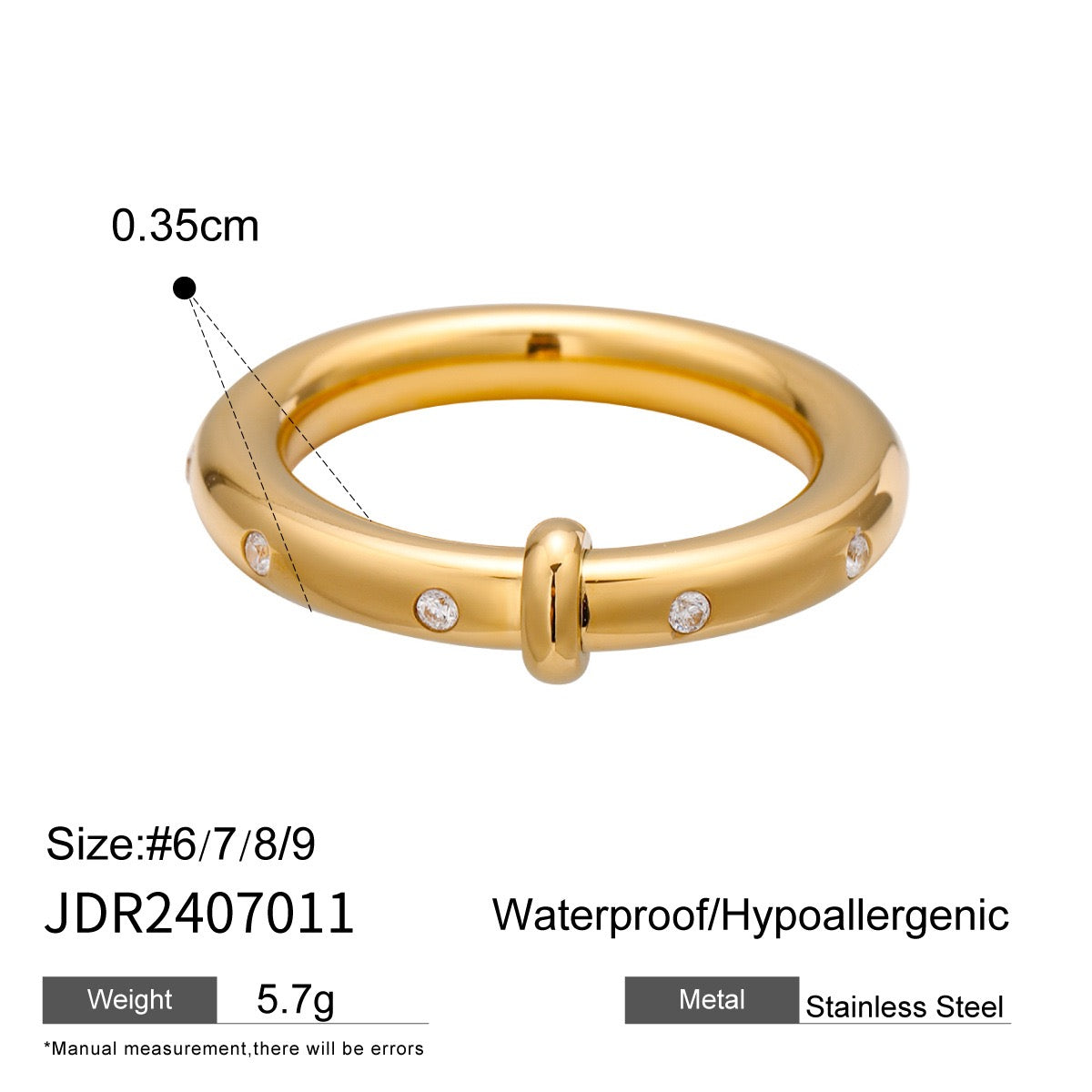 Fortune wheel ring