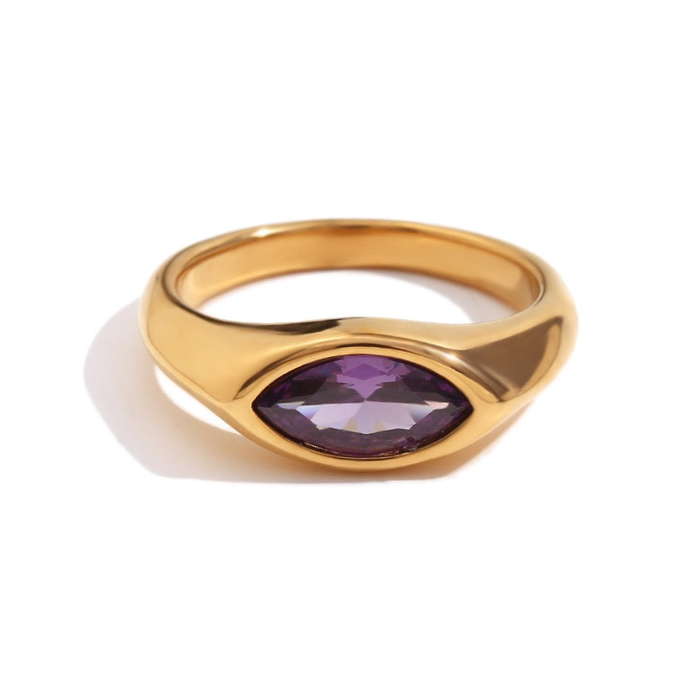 San marino Horse eye rings