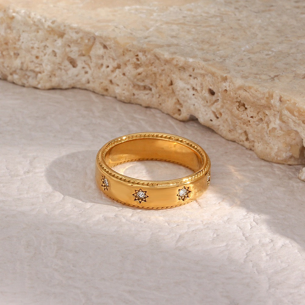 Teresa Octagram star rings
