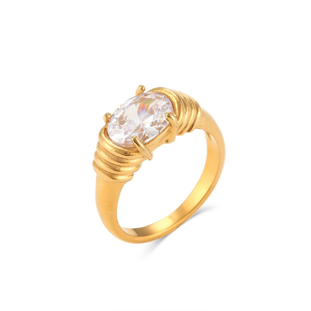 Ameir rock stone rings
